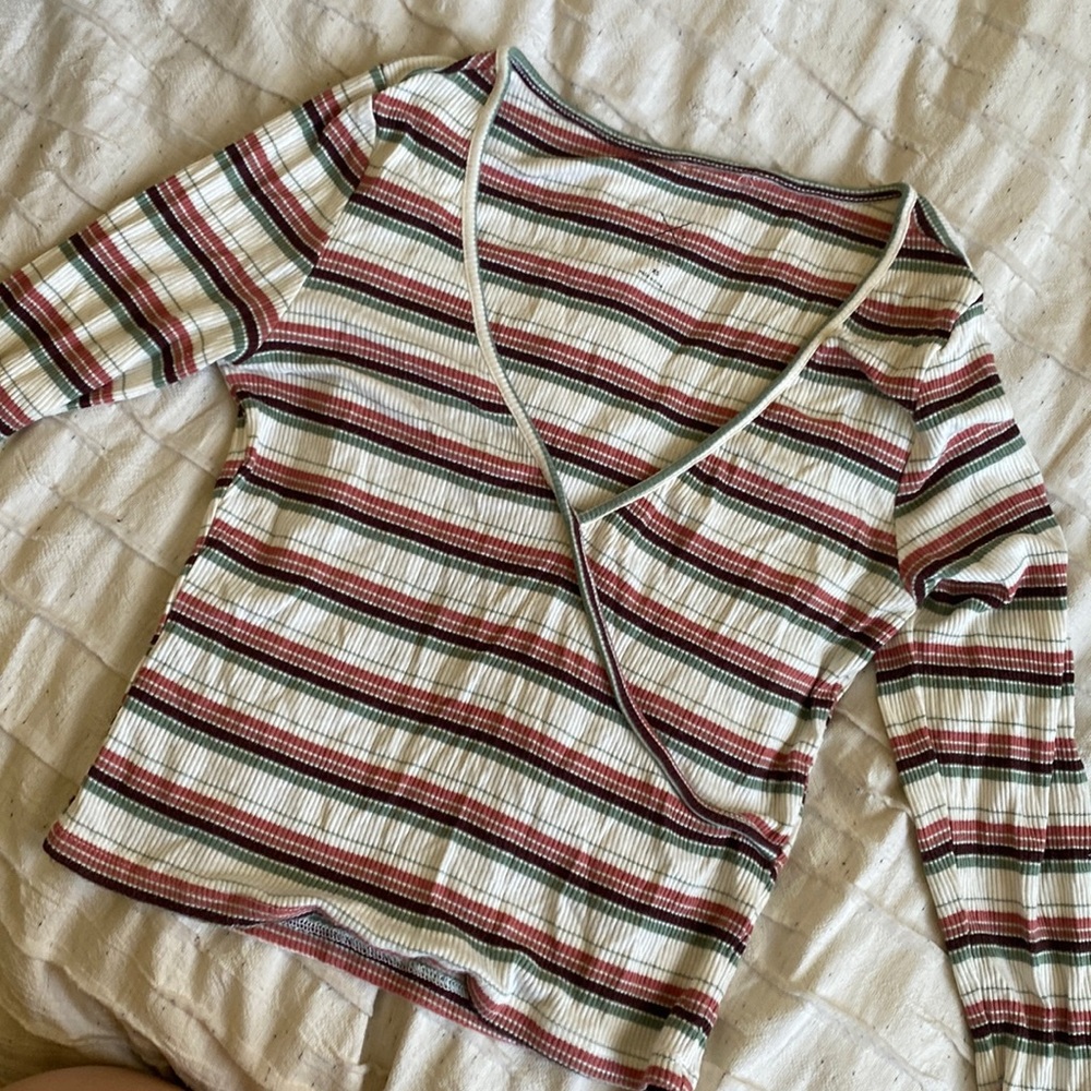 Pacsun Cropped Cross Long Sleeve